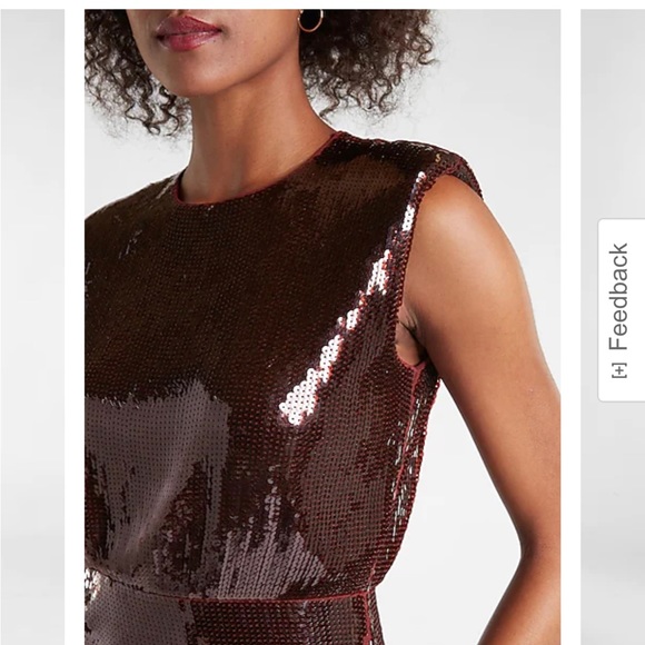 Sequin MIDI dress from express - Picture 5 of 10